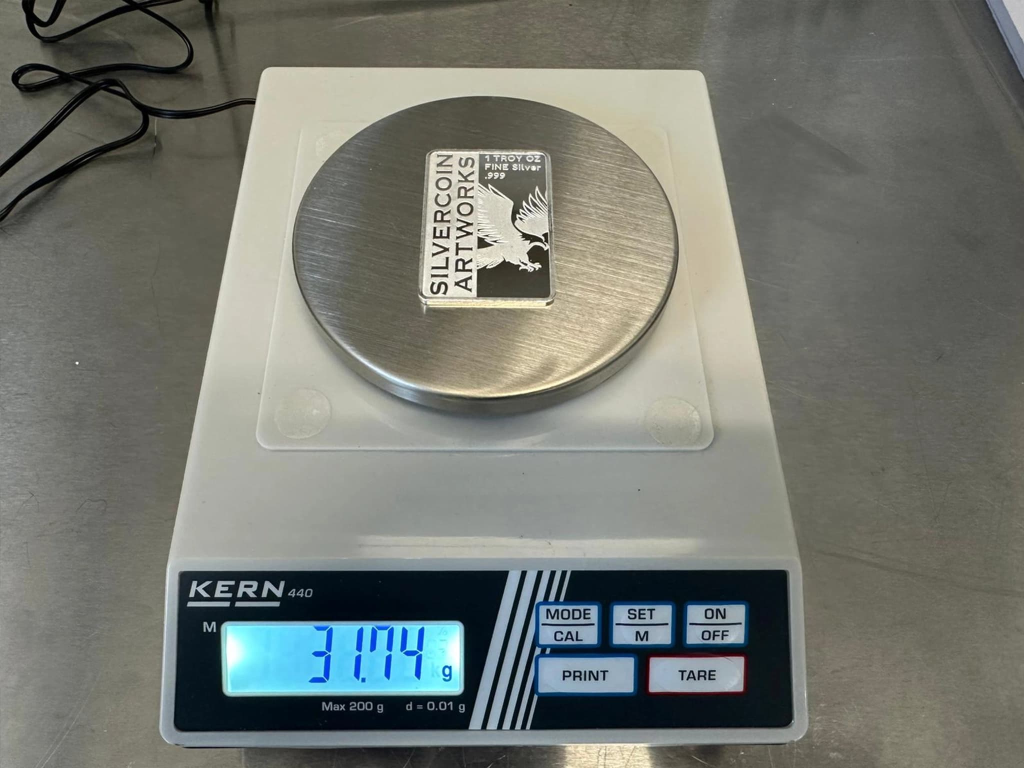 Finished silver products by SilverCoin Artworks