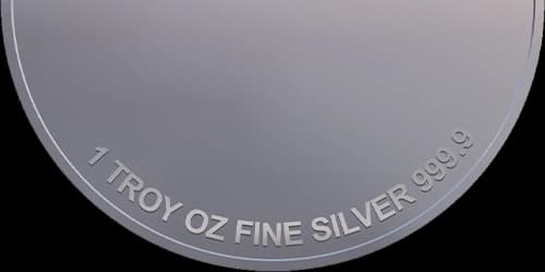 1oz 999.9 fine silver