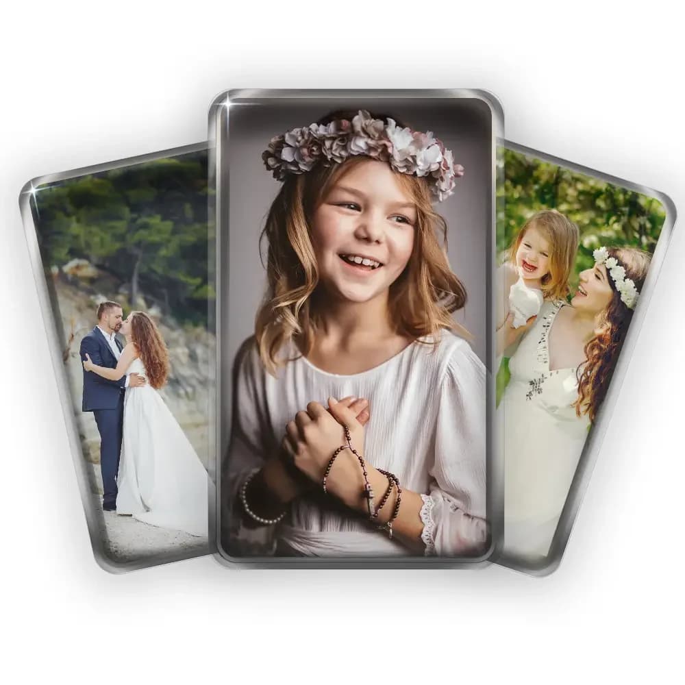 Imprimer une photo sur argent : votre image personnelle sur une pièce ou un lingot d’argent